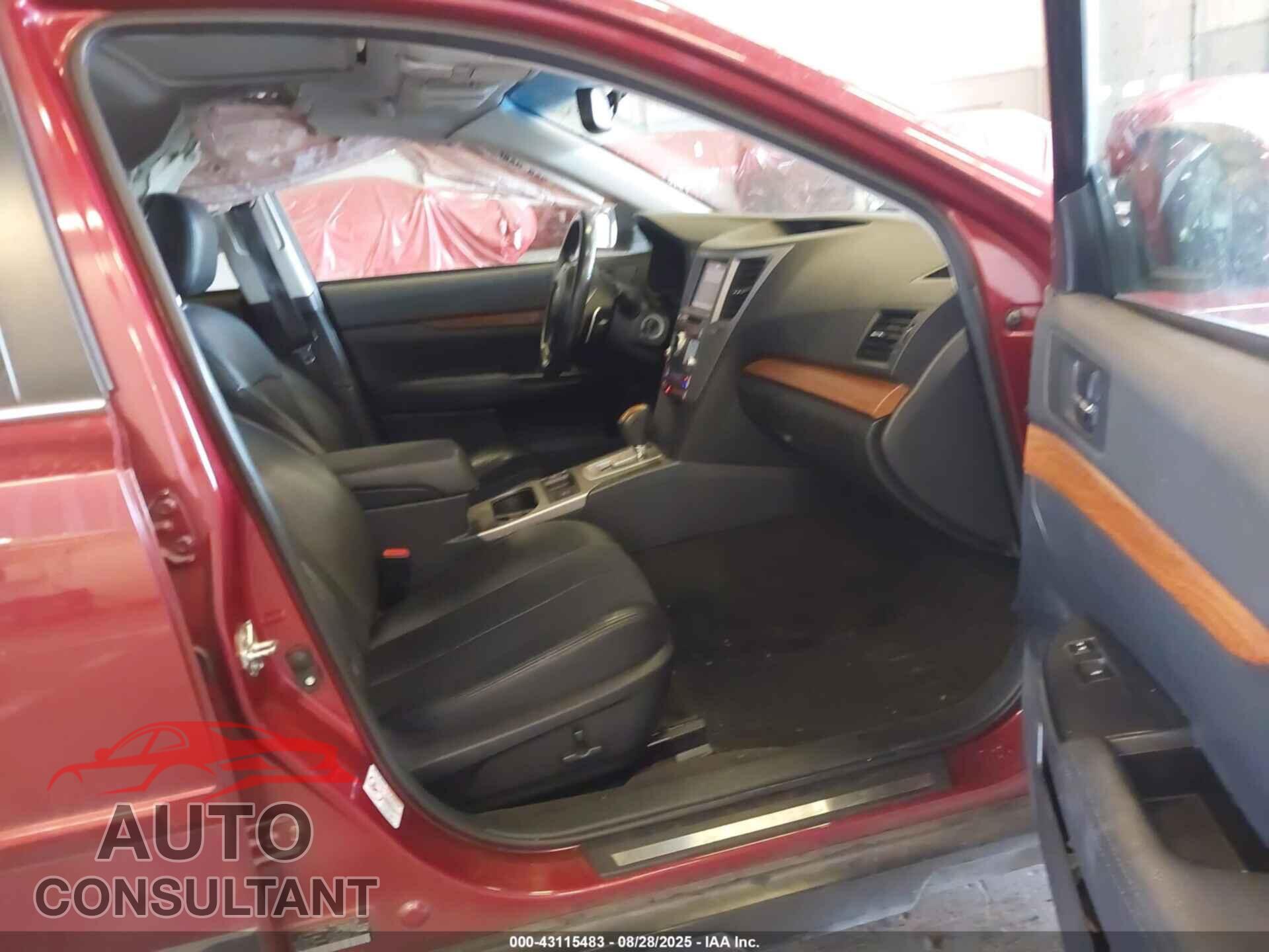 SUBARU OUTBACK 2013 - 4S4BRBLC9D3303729