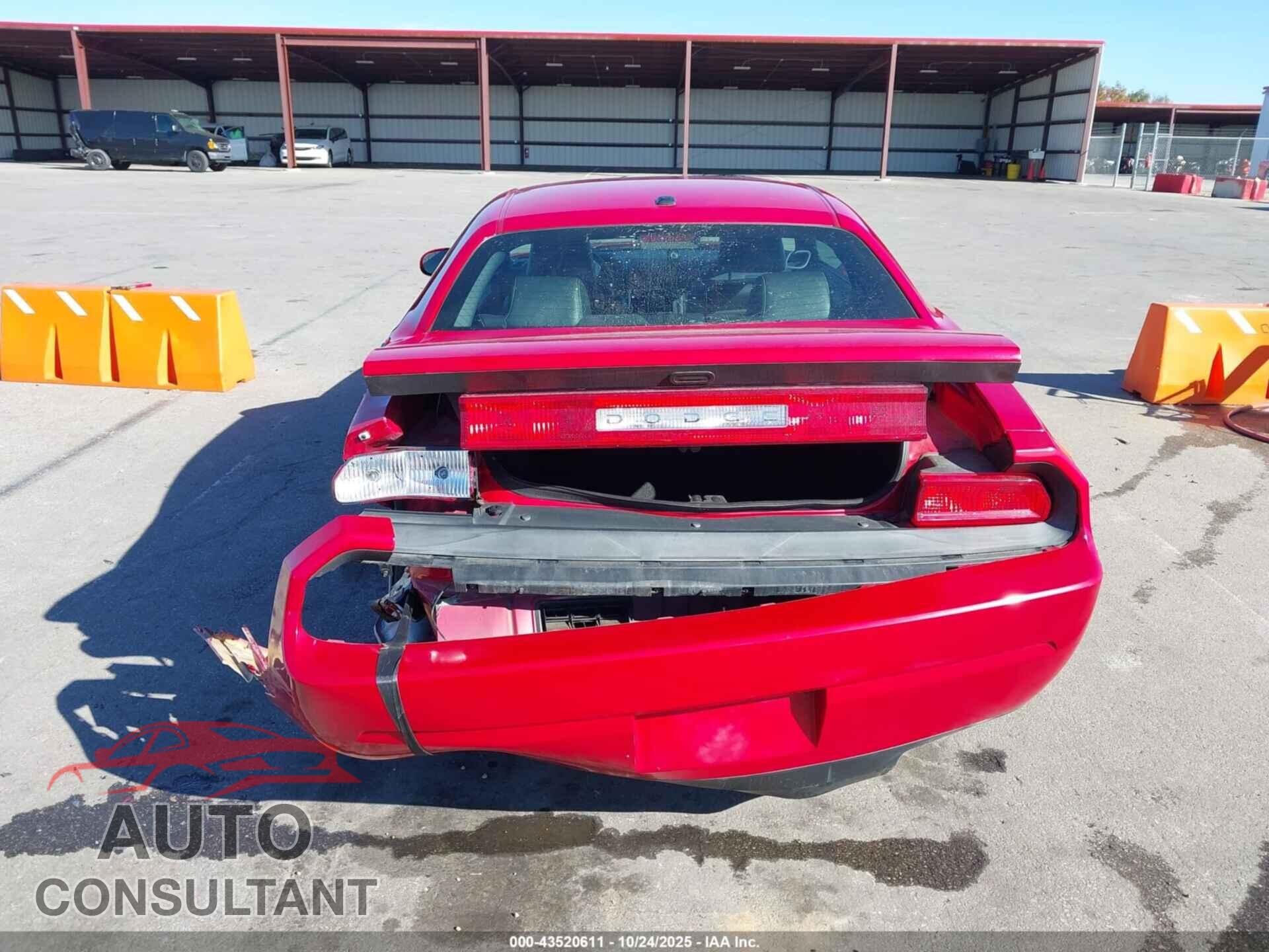 DODGE CHALLENGER 2012 - 2C3CDYAG0CH235112