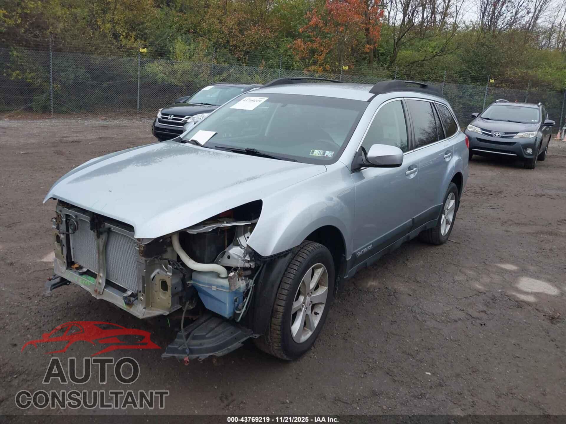 SUBARU OUTBACK 2013 - 4S4BRBCC9D3295843