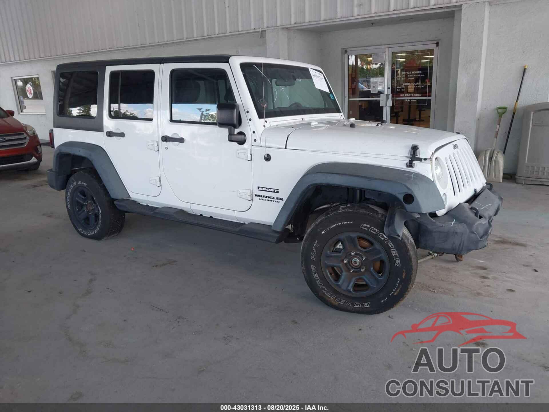 JEEP WRANGLER UNLIMITED 2015 - 1C4BJWDG8FL588303