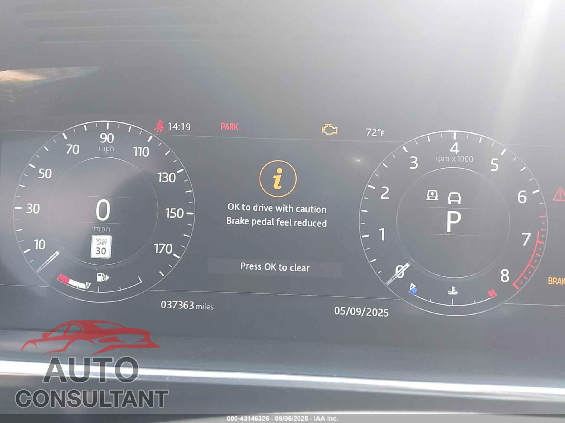 LAND ROVER RANGE ROVER 2021 - SALGS2SE5MA425901