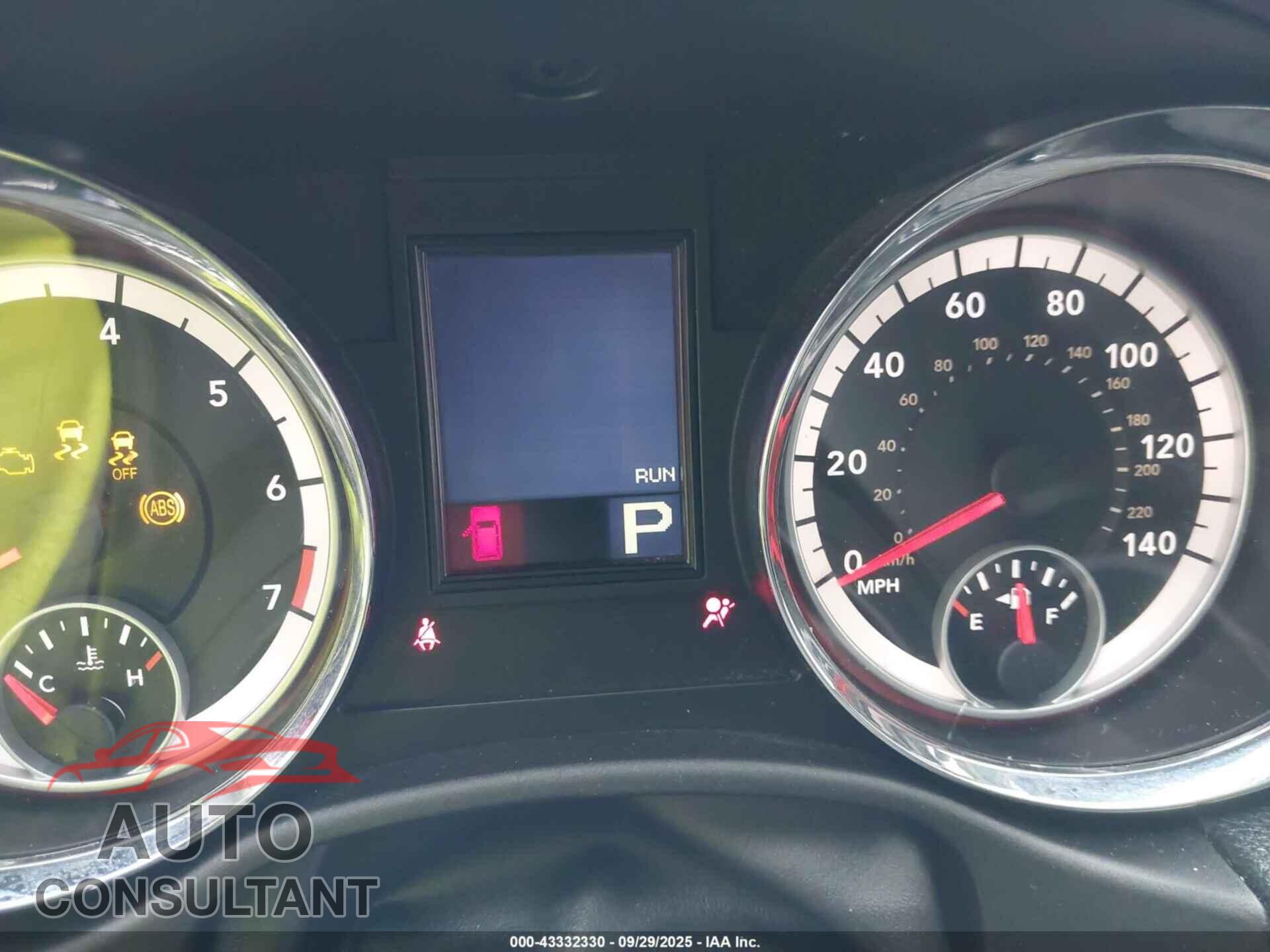 DODGE DURANGO 2013 - 1C4RDJAG5DC651514