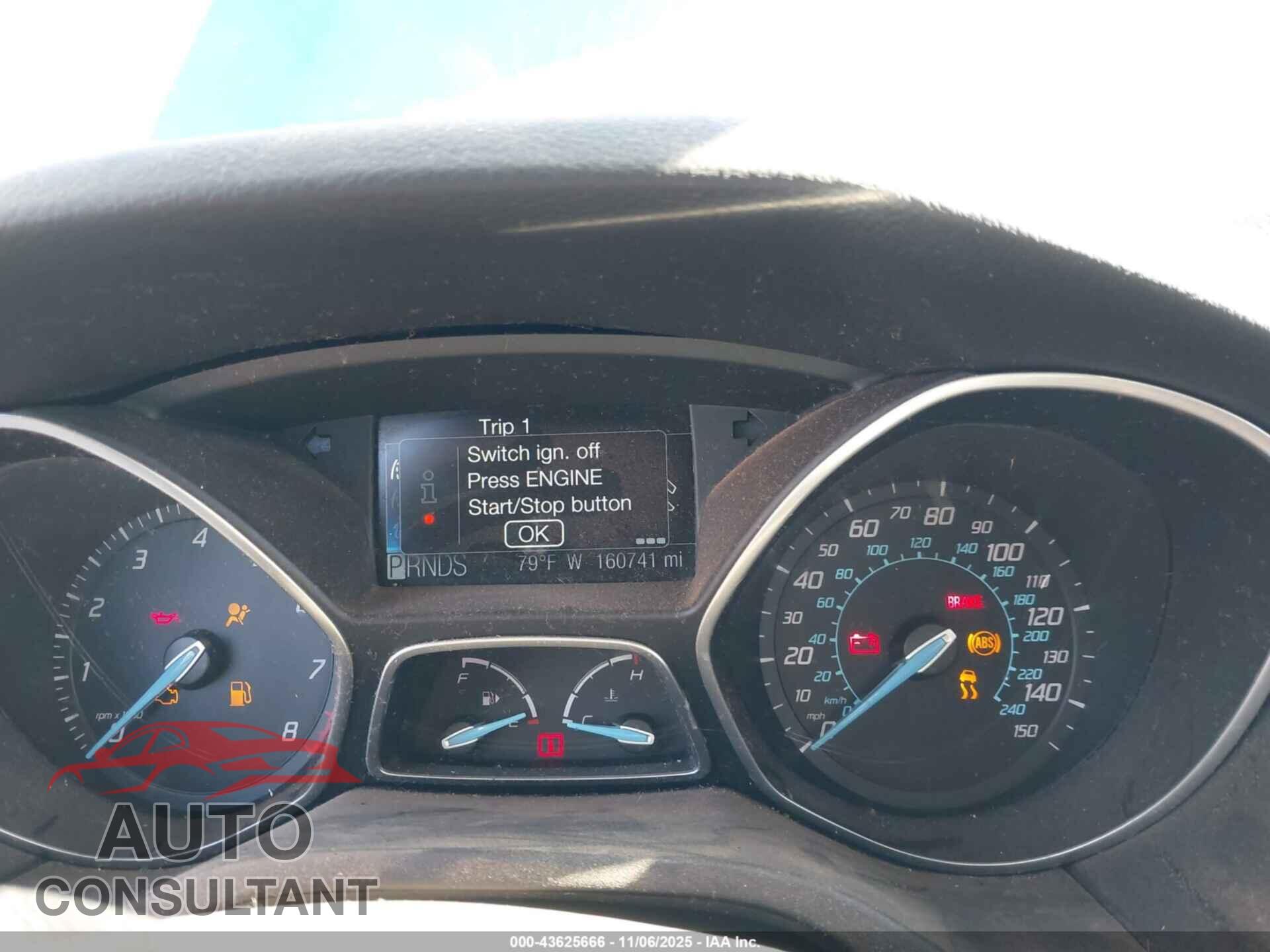 FORD FOCUS 2012 - 1FAHP3J20CL362628