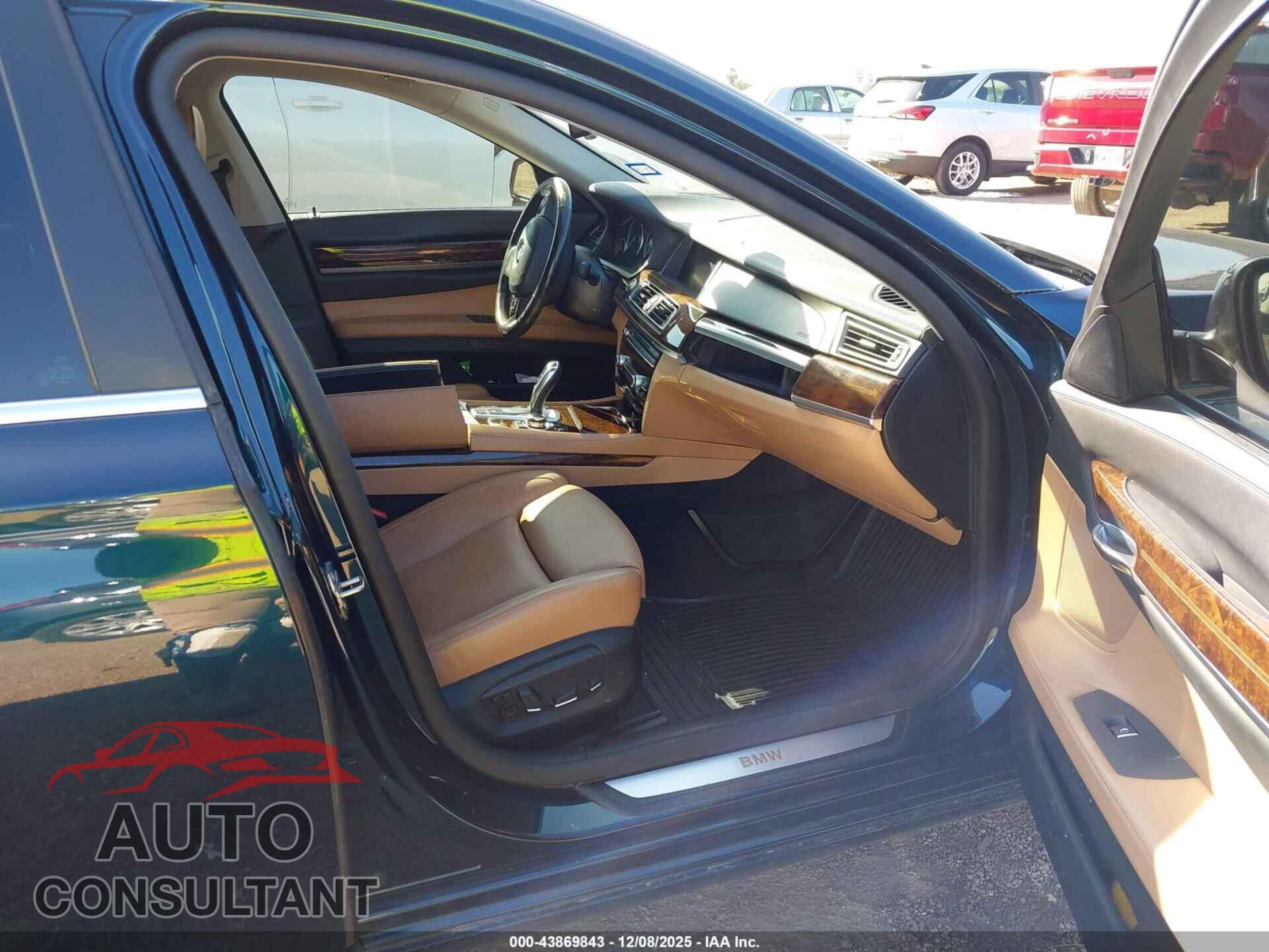 BMW 740LI 2013 - WBAYF4C59DDE23710