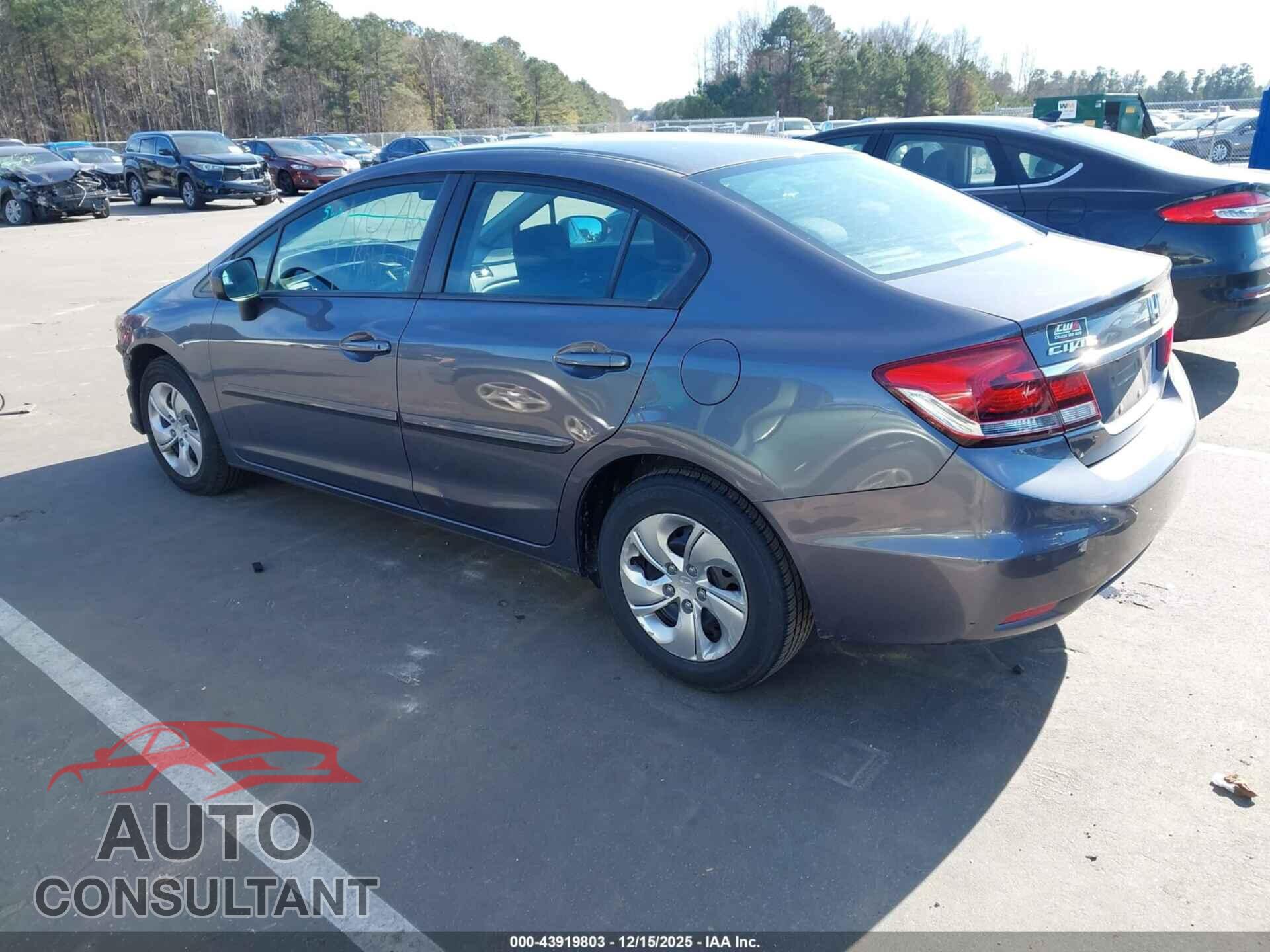 HONDA CIVIC 2015 - 2HGFB2F59FH541069