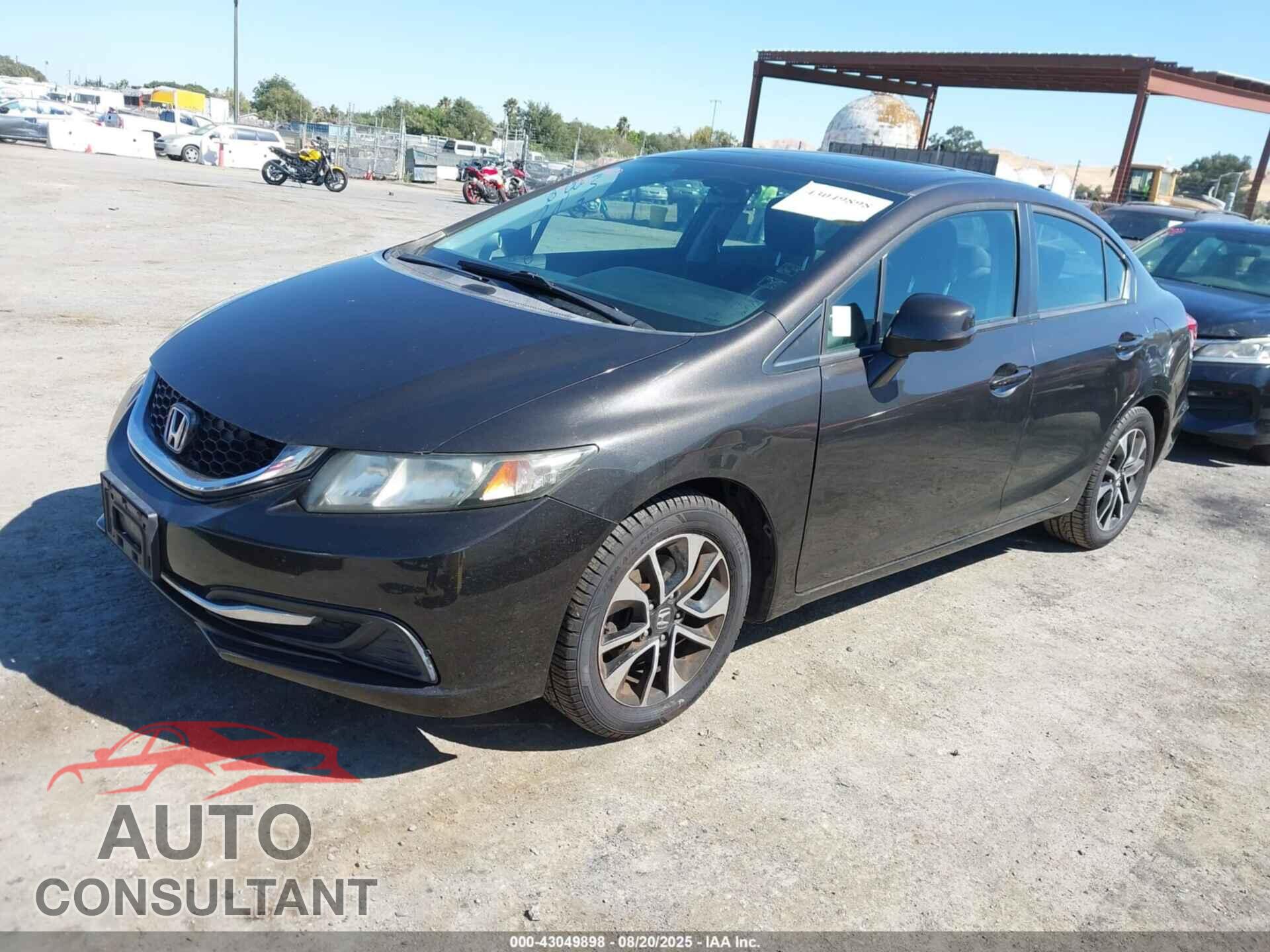 HONDA CIVIC 2013 - 19XFB2F86DE221967