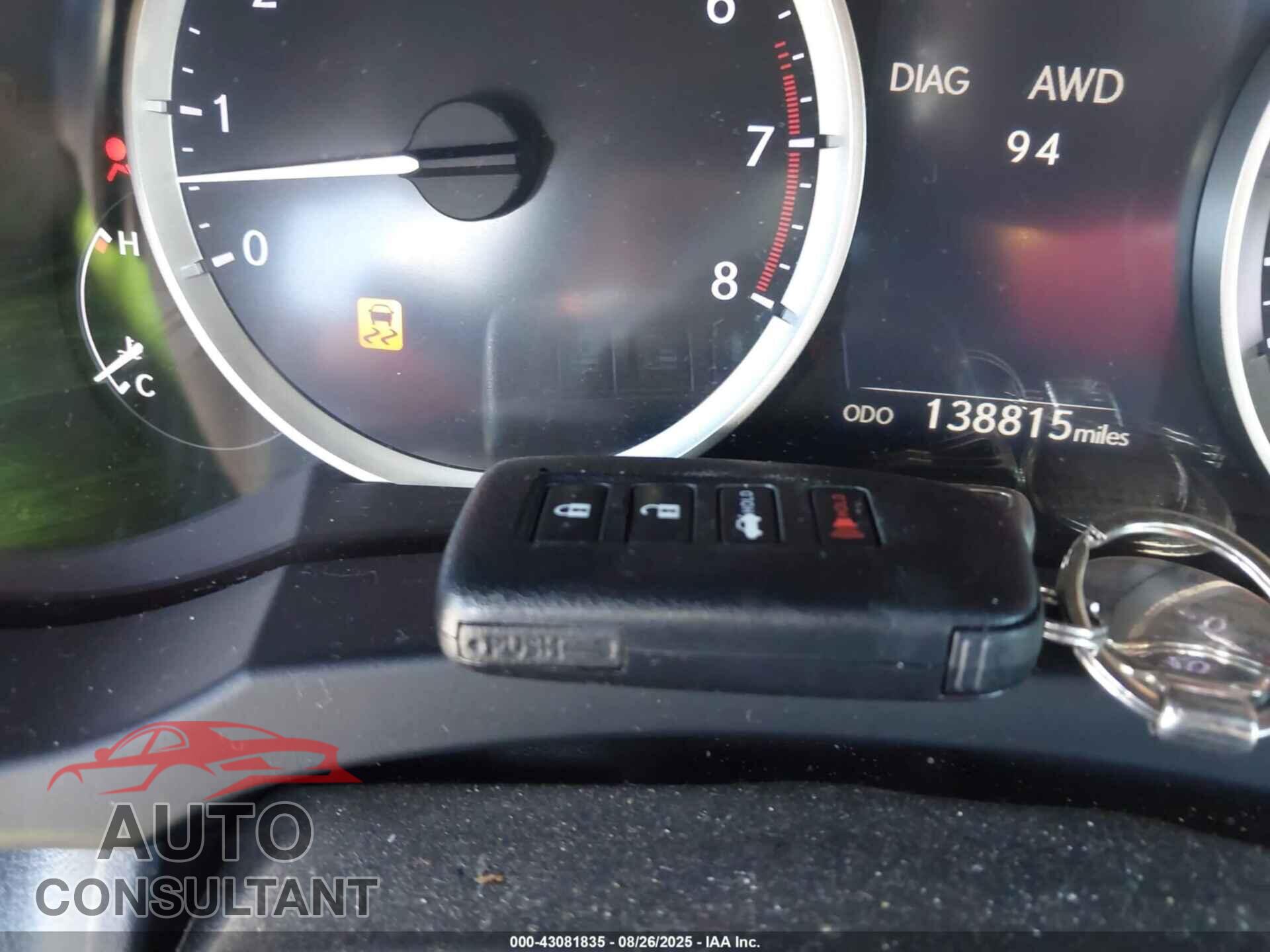 LEXUS IS 250 2014 - JTHCF1D28E5009048