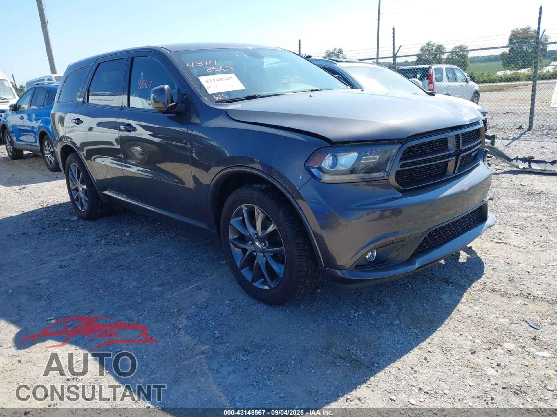 DODGE DURANGO 2015 - 1C4RDJAGXFC850724