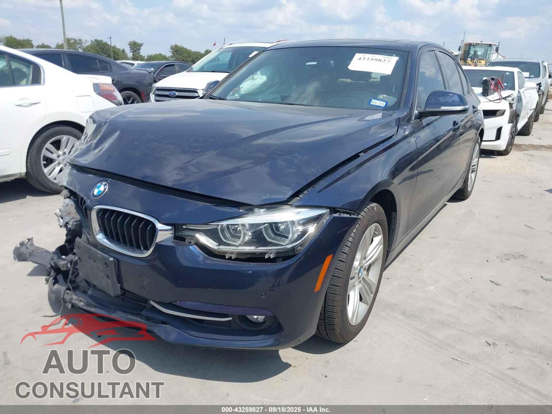 BMW 328I 2016 - WBA8E9G53GNU28357