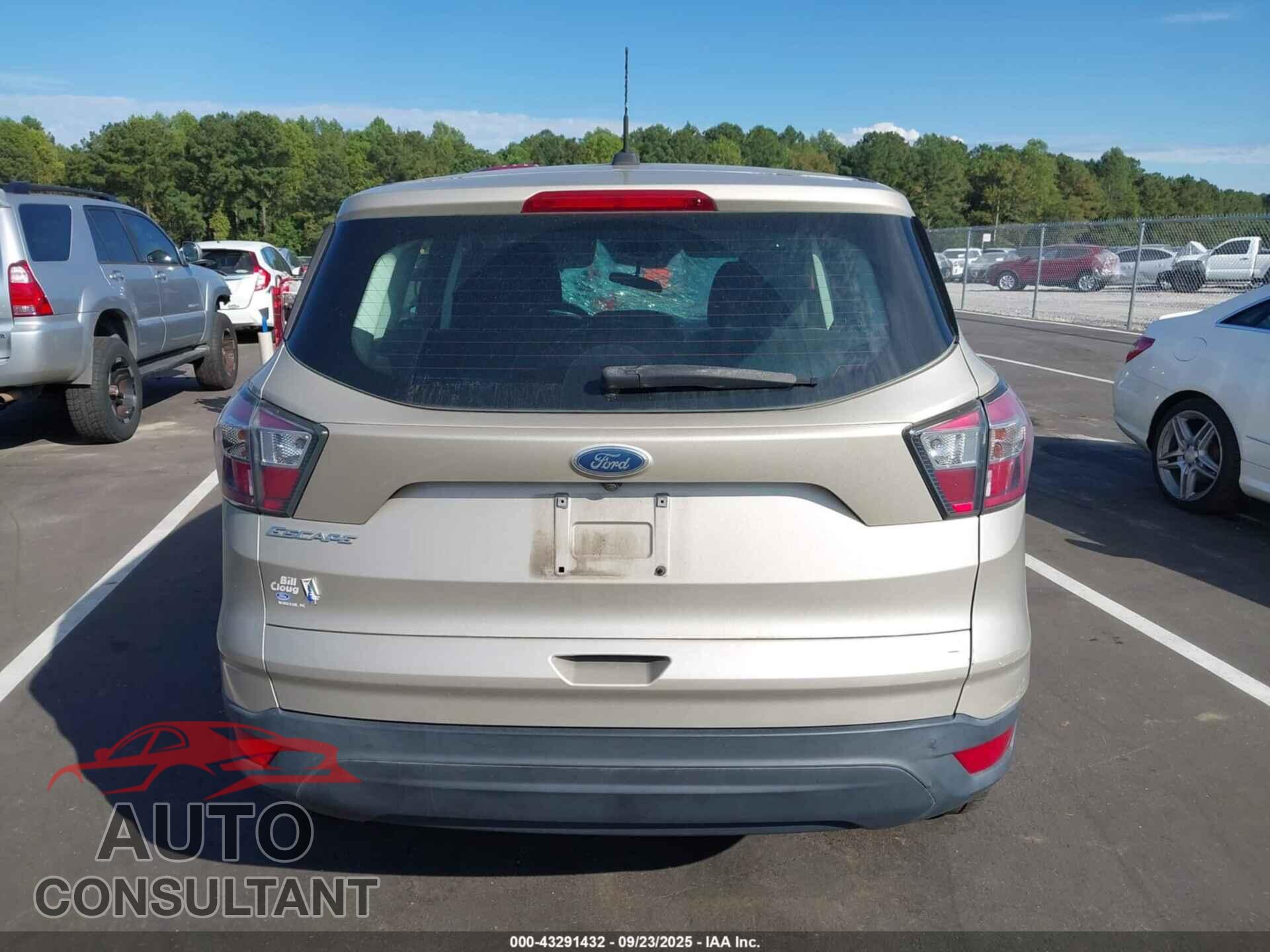 FORD ESCAPE 2017 - 1FMCU0F78HUB06394