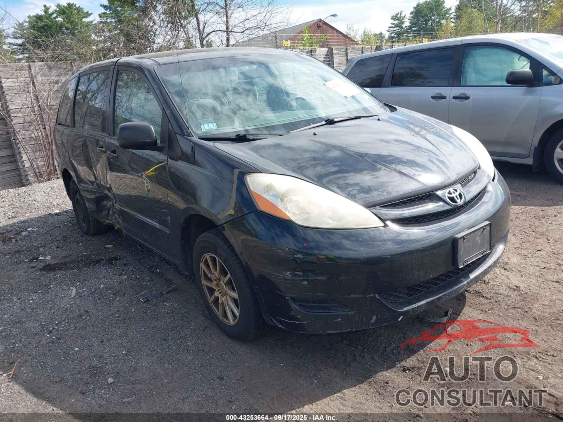 TOYOTA SIENNA 2010 - 5TDKK4CC8AS316731