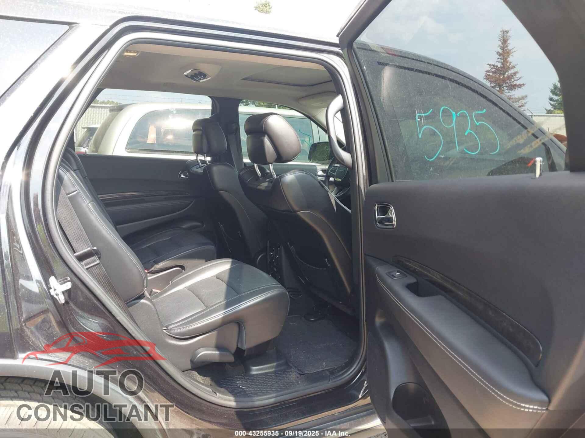 DODGE DURANGO 2014 - 1C4RDJEG4EC596355