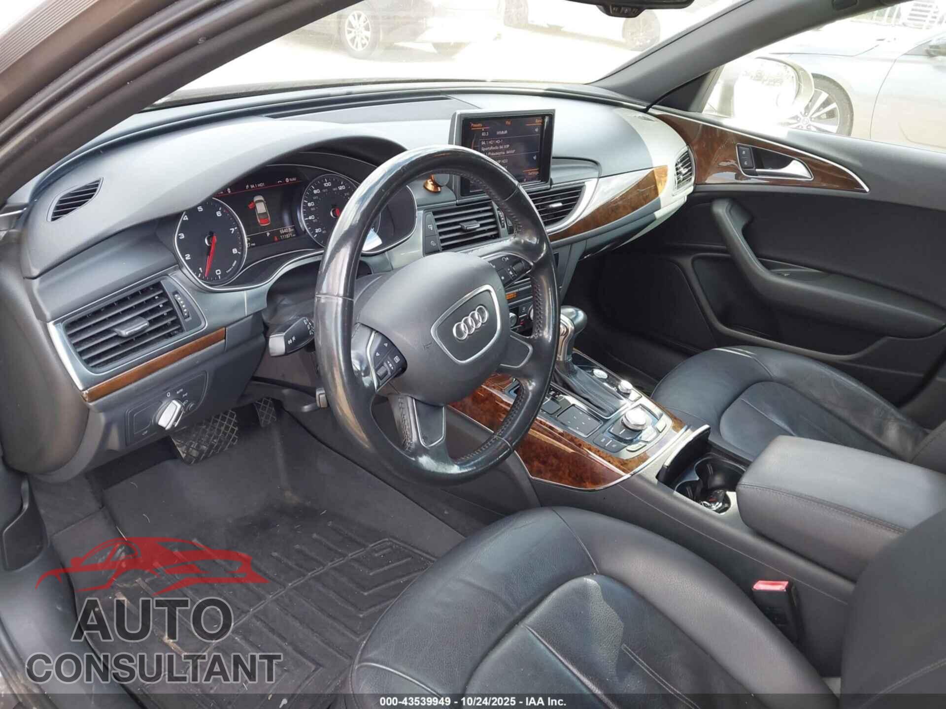 AUDI A6 2013 - WAUDFAFC9DN059254