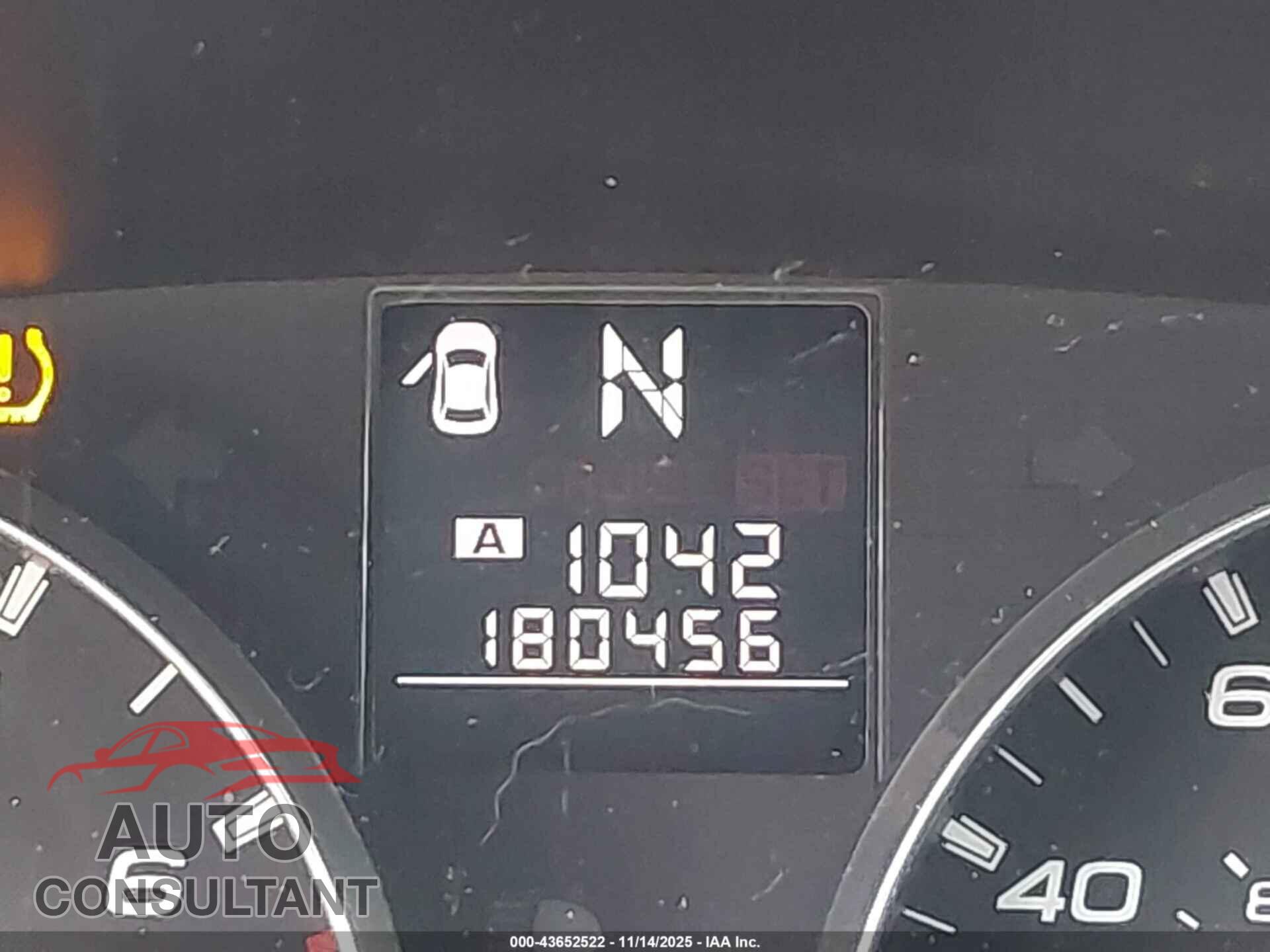 SUBARU OUTBACK 2012 - 4S4BRBCC6C3297600