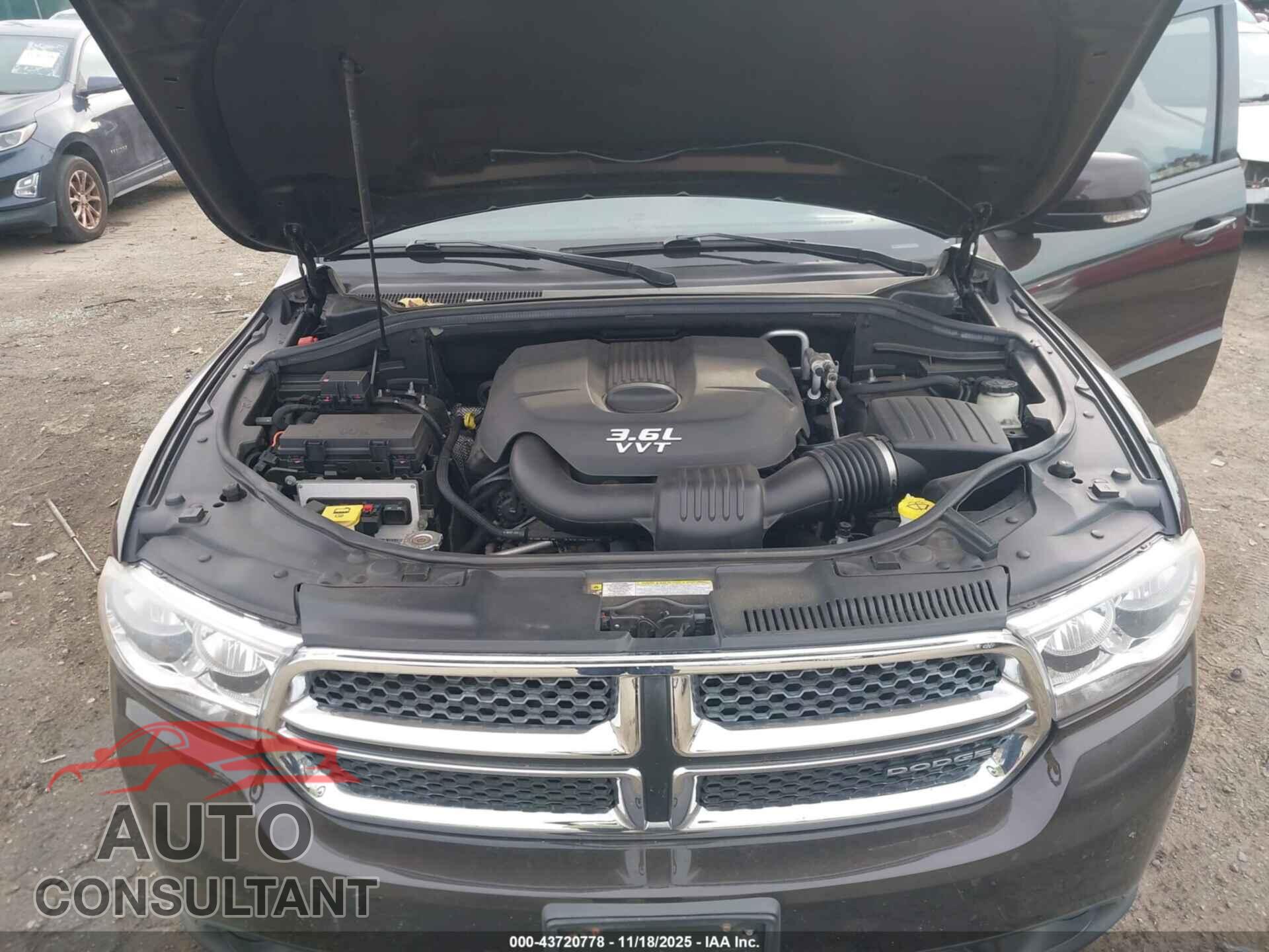 DODGE DURANGO 2012 - 1C4RDJDG3CC198004