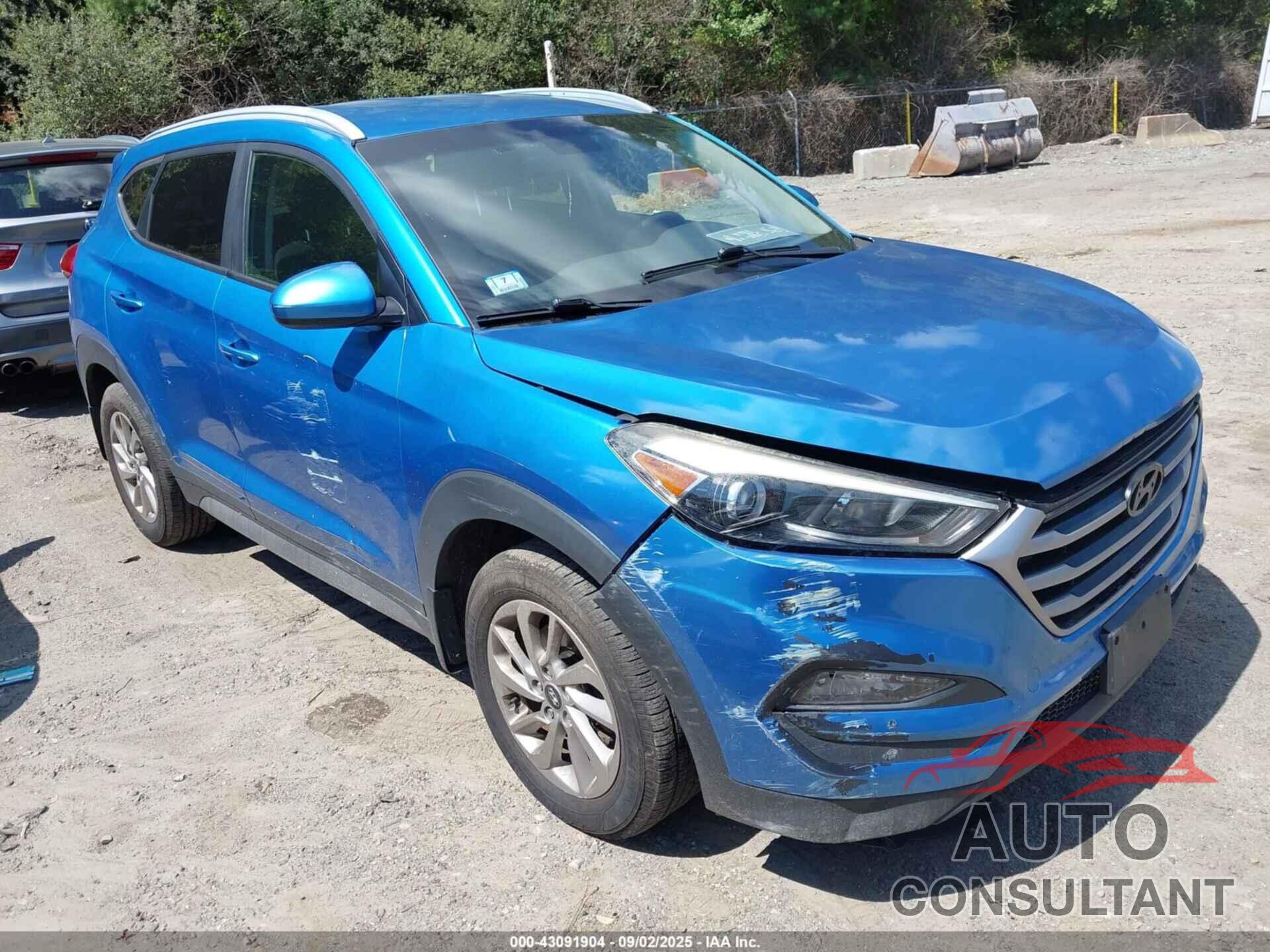 HYUNDAI TUCSON 2017 - KM8J3CA41HU290098