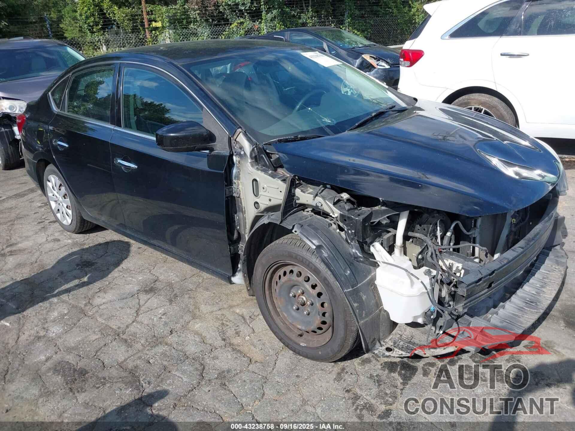NISSAN SENTRA 2017 - 3N1AB7AP0HY405881
