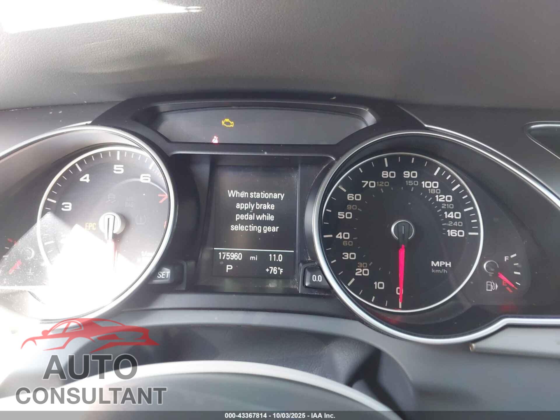 AUDI A5 2014 - WAULFAFR6EA059687