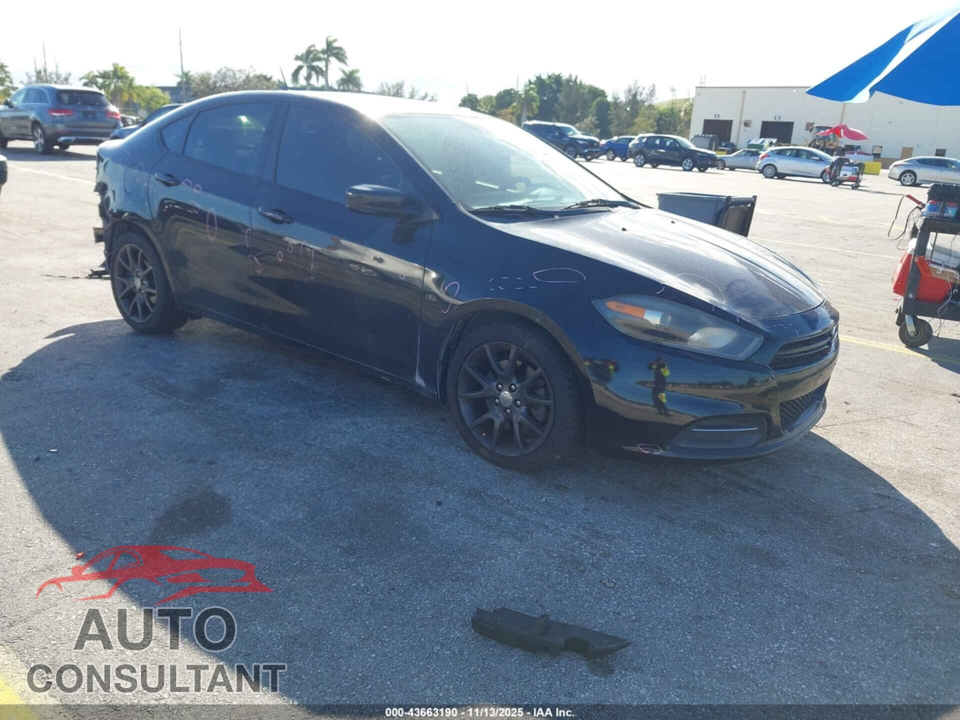 DODGE DART 2015 - 1C3CDFAA6FD392452