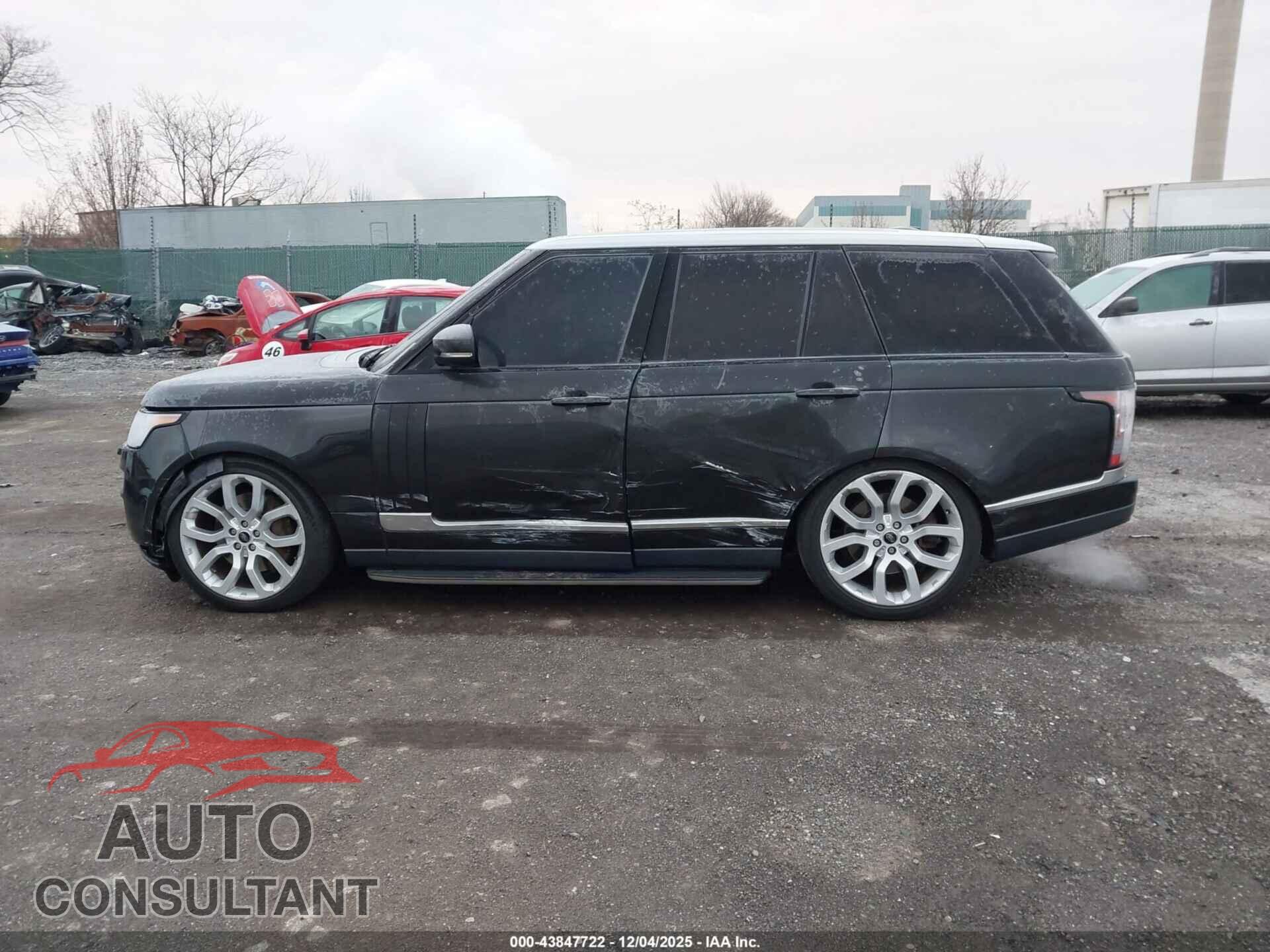 LAND ROVER RANGE ROVER 2013 - SALGS2EF1DA124157