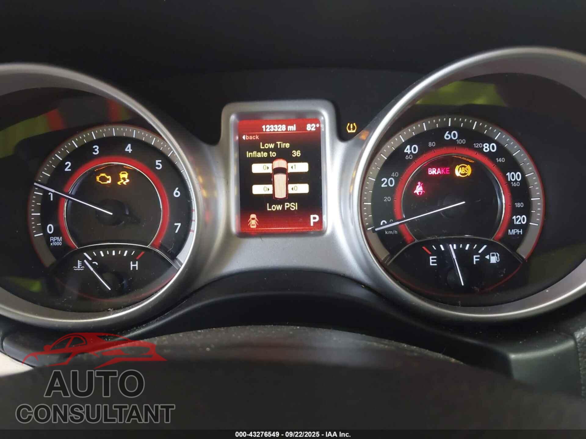 DODGE JOURNEY 2014 - 3C4PDCAB4ET281167