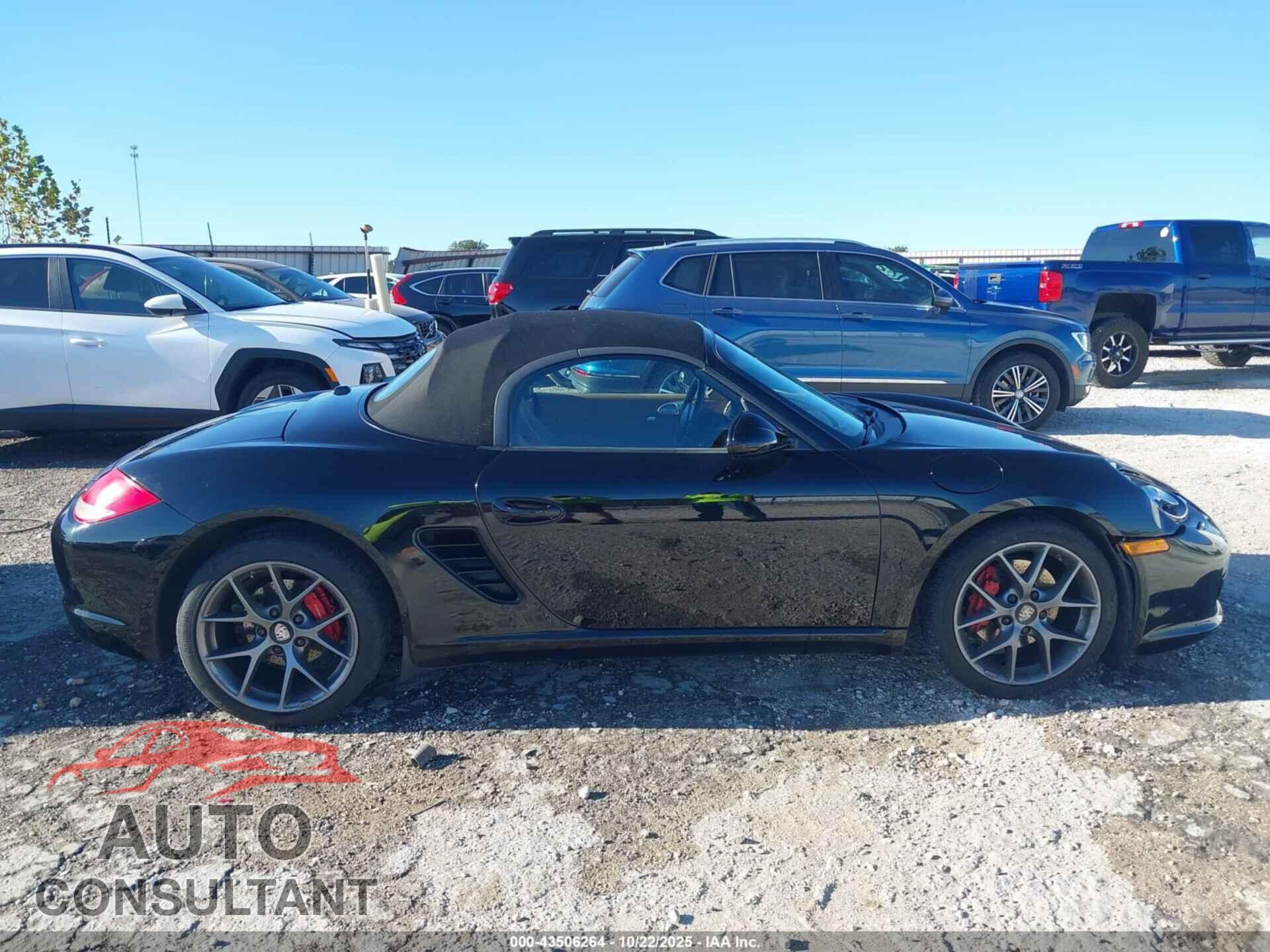 PORSCHE BOXSTER 2011 - WP0CB2A80BS730067
