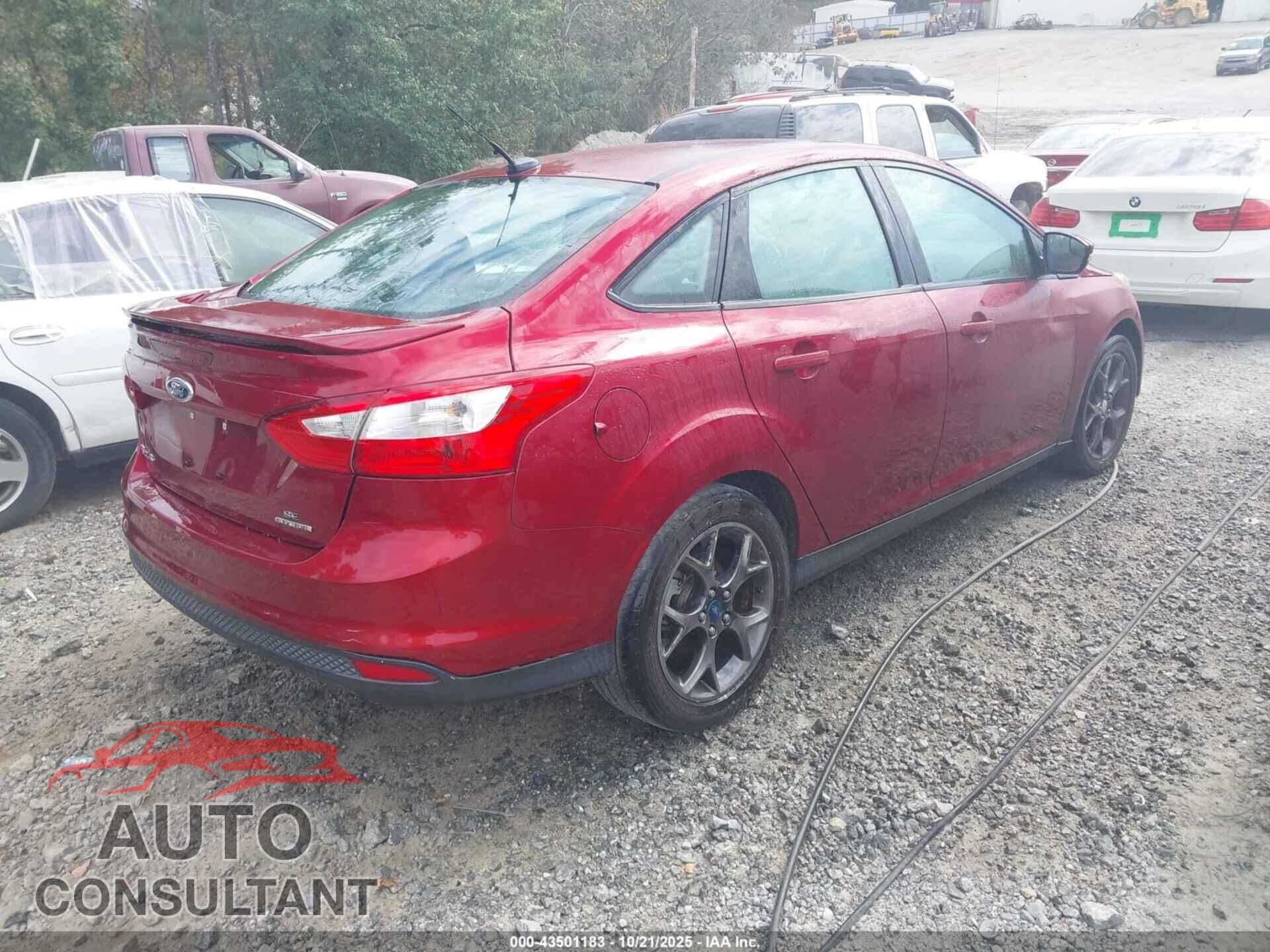FORD FOCUS 2013 - 1FADP3F25DL295470