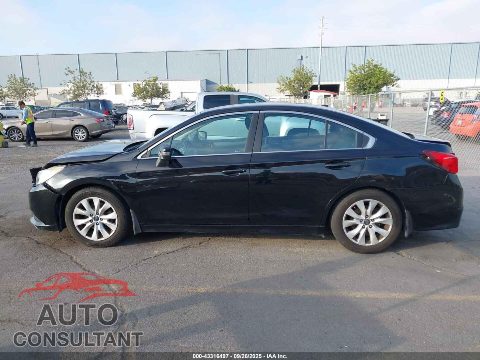 SUBARU LEGACY 2015 - 4S3BNBF62F3043165