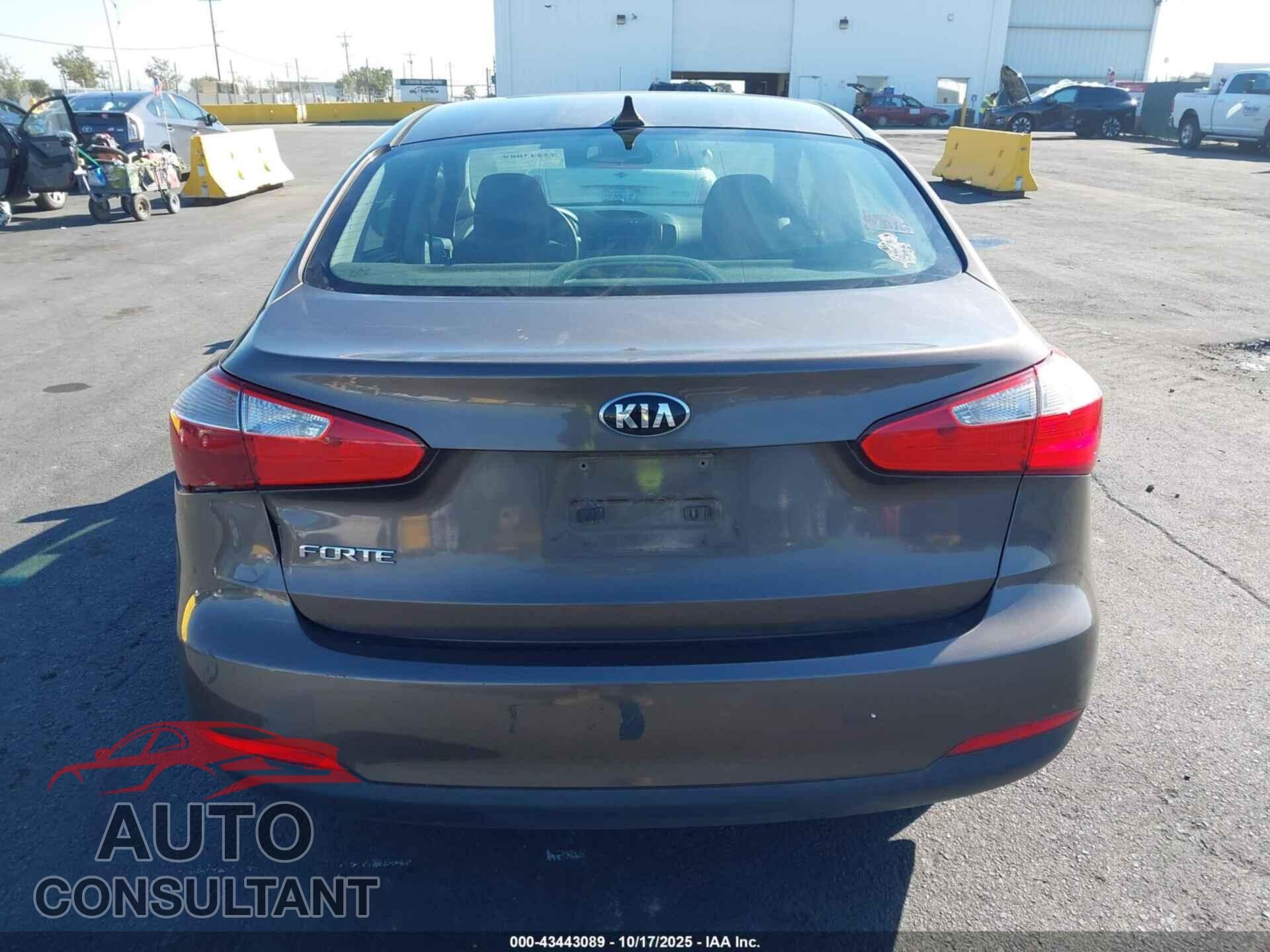 KIA FORTE 2014 - KNAFX4A68E5232630