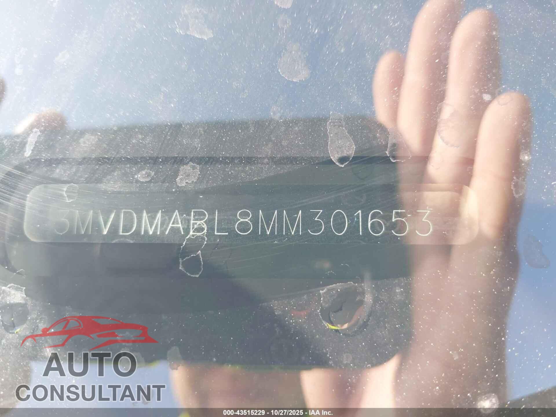 MAZDA CX-30 2021 - 3MVDMABL8MM301653