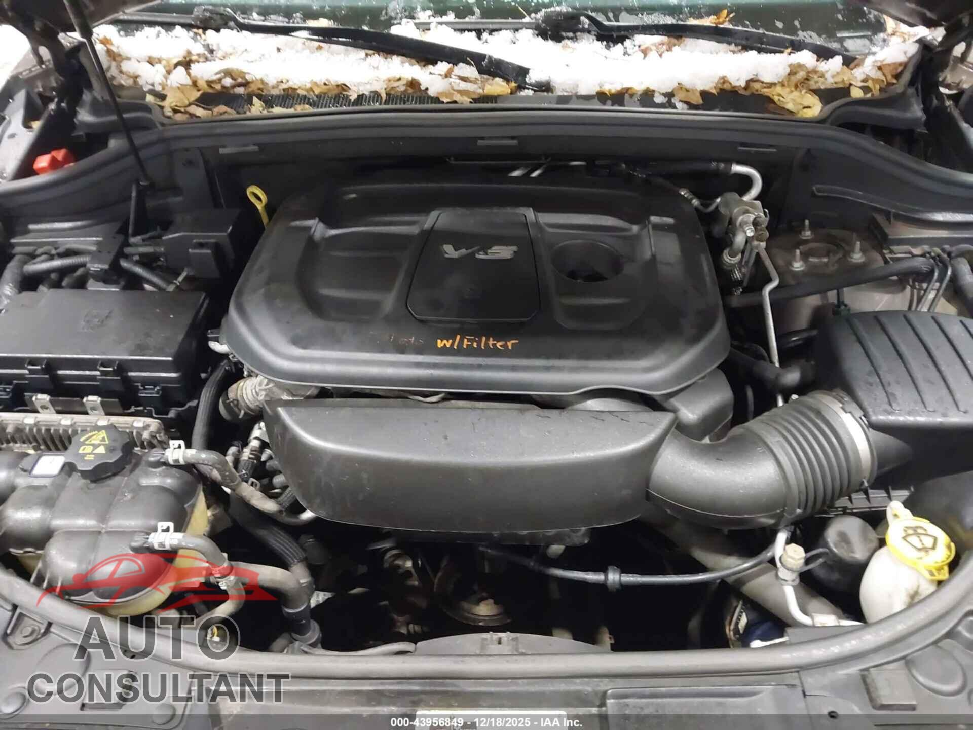 DODGE DURANGO 2017 - 1C4RDJAG6HC748937