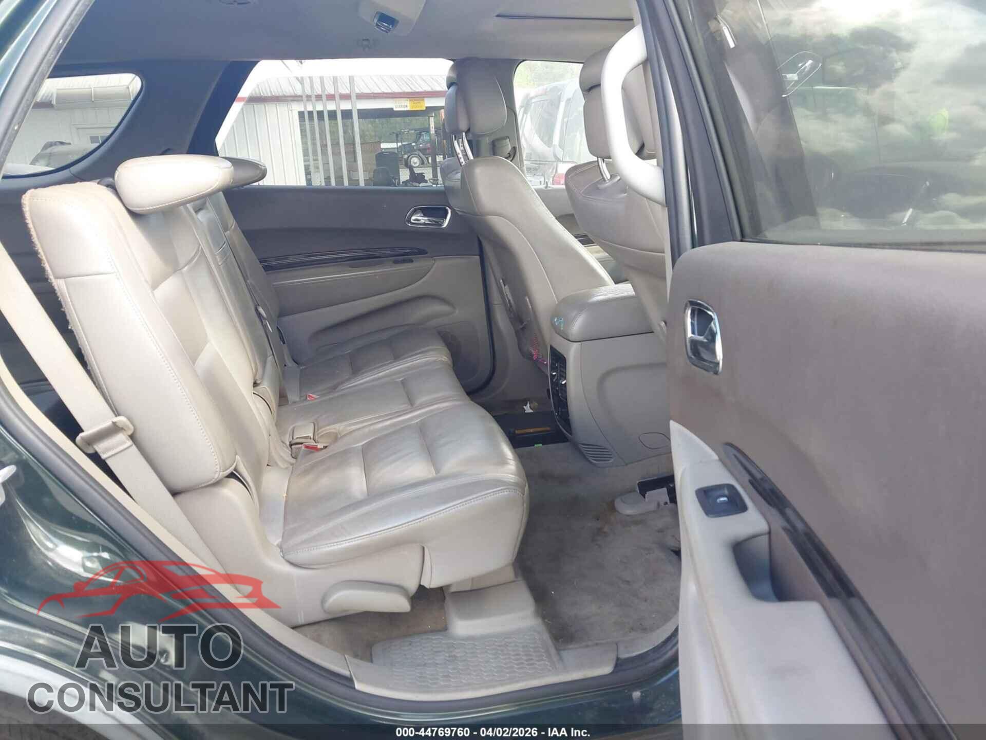 DODGE DURANGO 2011 - 1D4SD4GT2BC593174