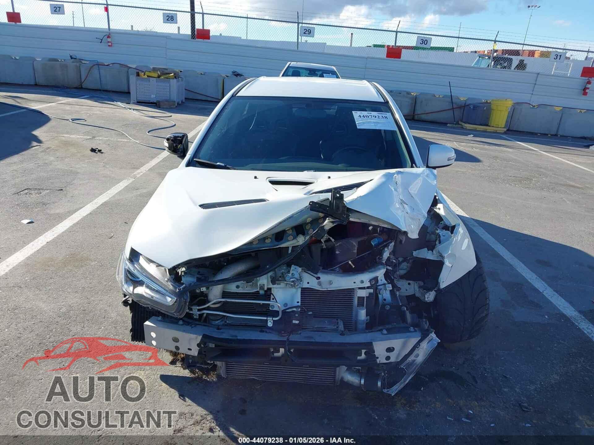 MITSUBISHI LANCER EVOLUTION 2015 - JA32W8FV2FU018220
