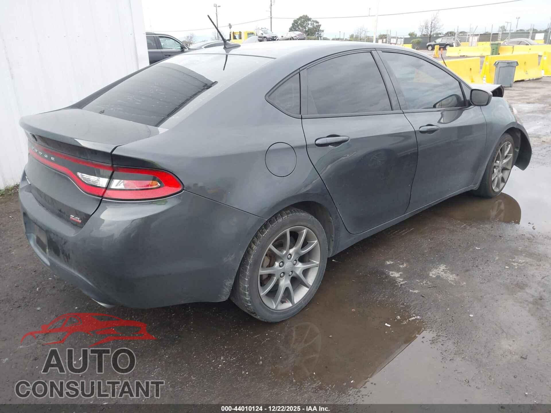 DODGE DART 2014 - 1C3CDFBB7ED823841