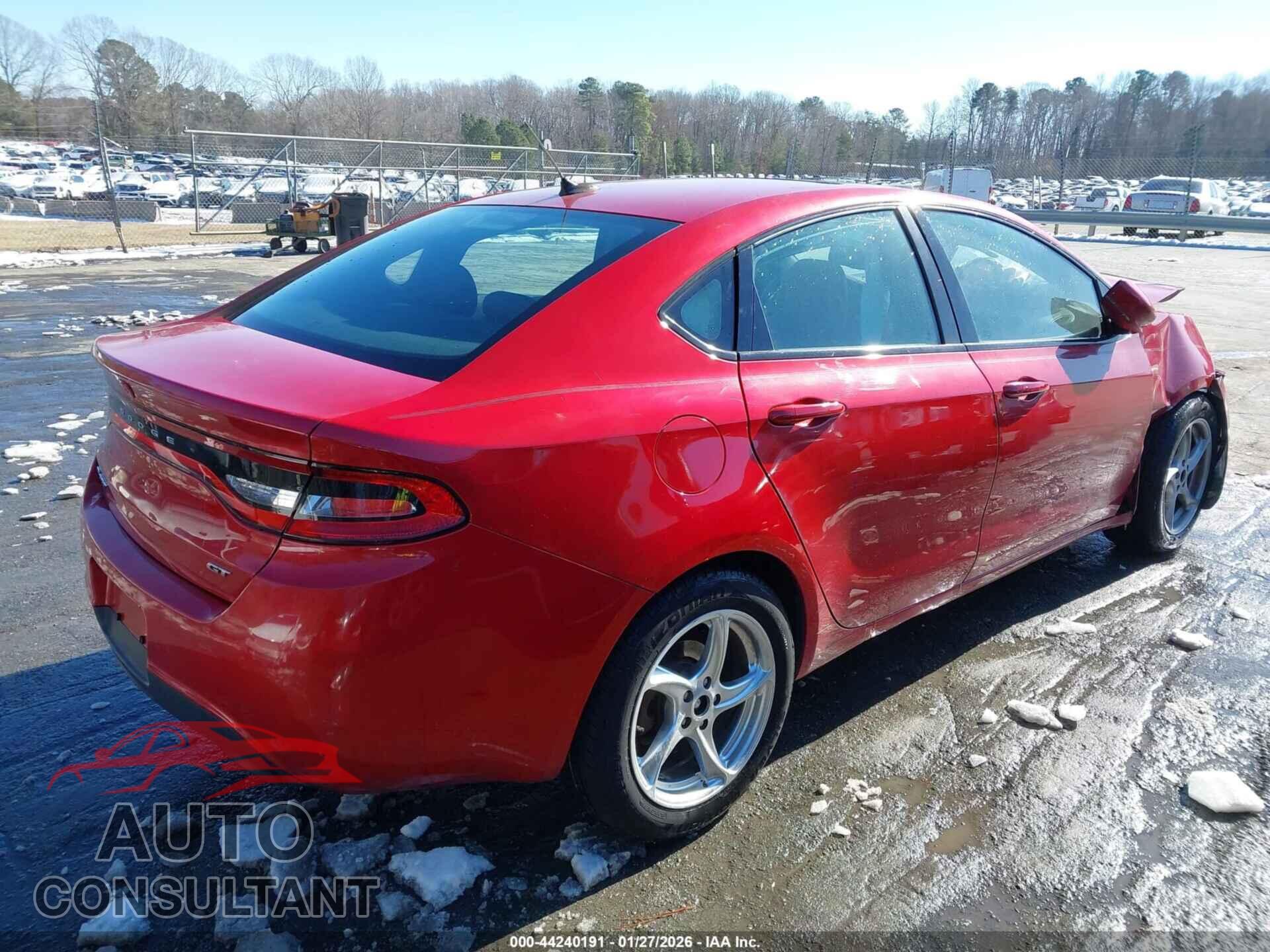 DODGE DART 2014 - 1C3CDFEB3ED921177