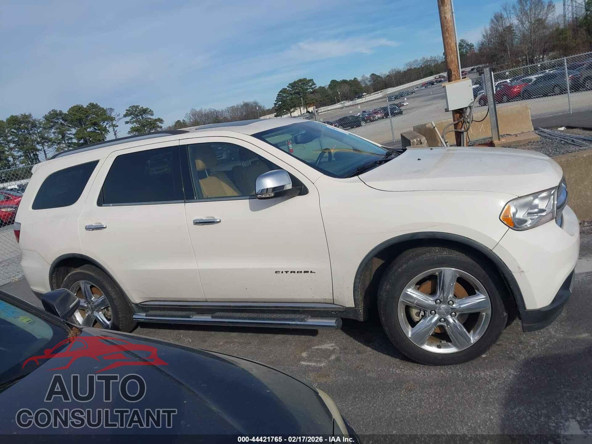 DODGE DURANGO 2012 - 1C4SDHET5CC144466