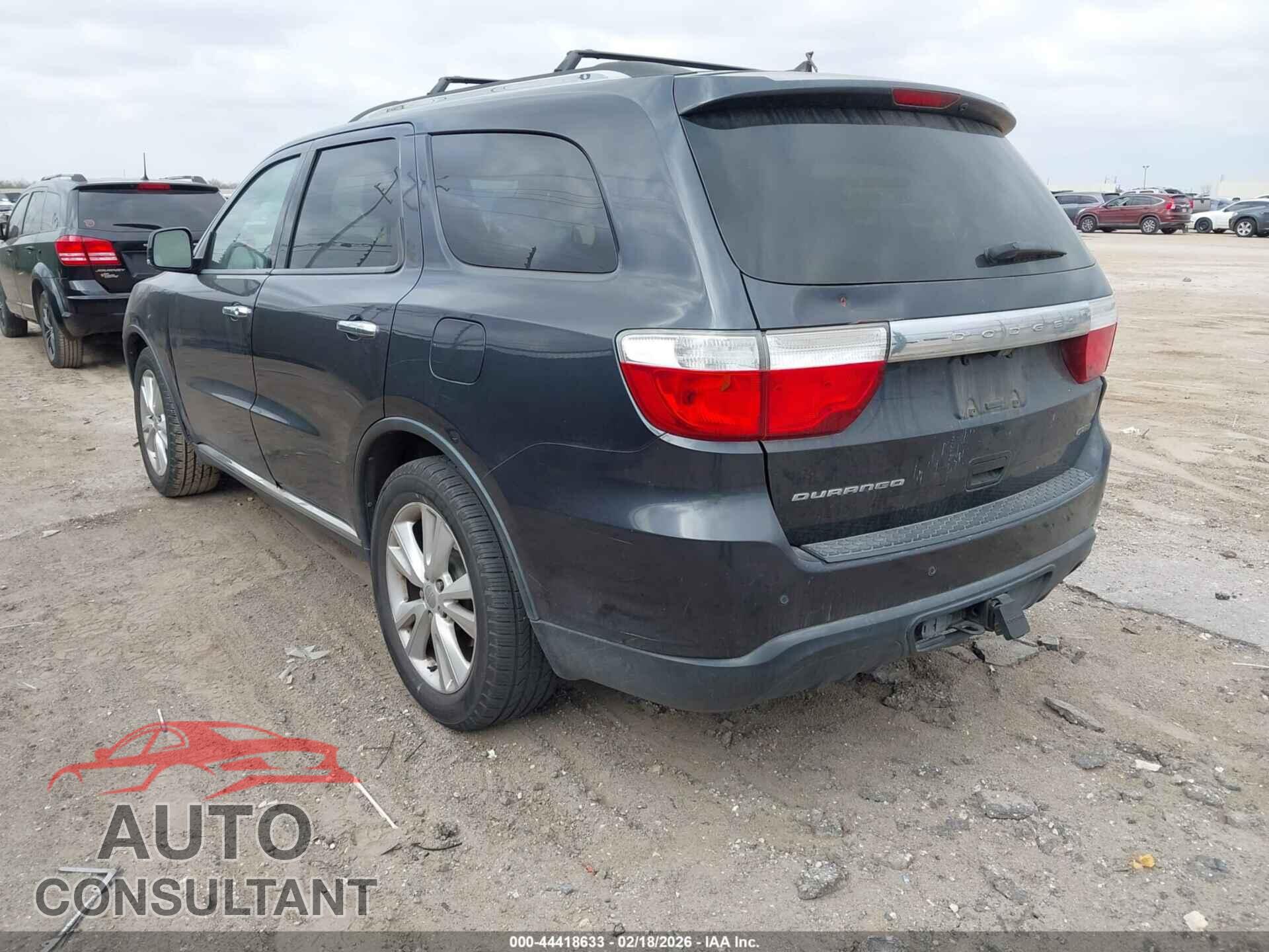 DODGE DURANGO 2013 - 1C4RDHDG0DC598063
