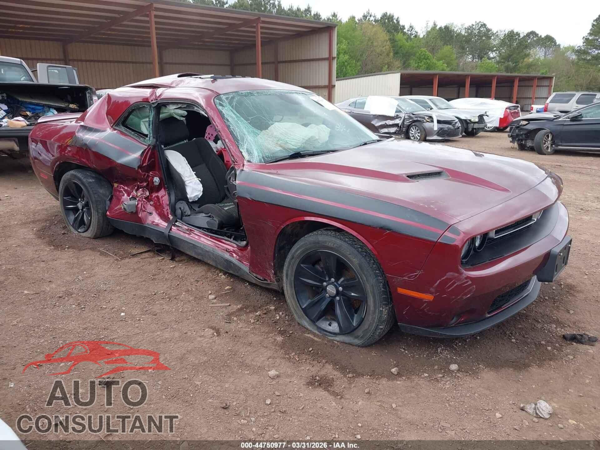 DODGE CHALLENGER 2019 - 2C3CDZAG3KH677757