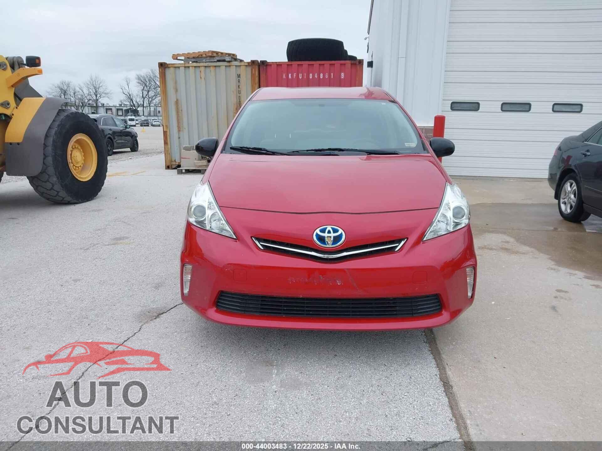 TOYOTA PRIUS V 2014 - JTDZN3EU1E3307799