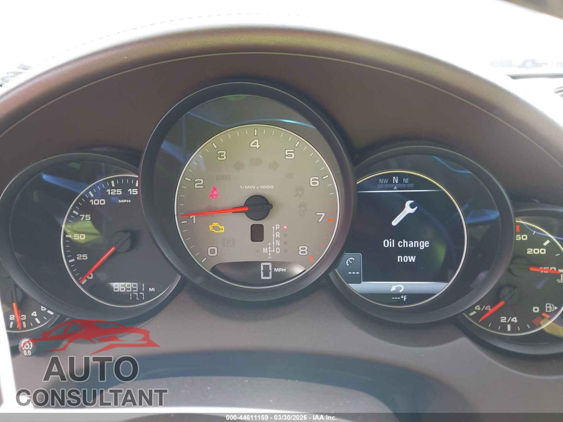 PORSCHE CAYENNE 2016 - WP1AB2A27GLA93021