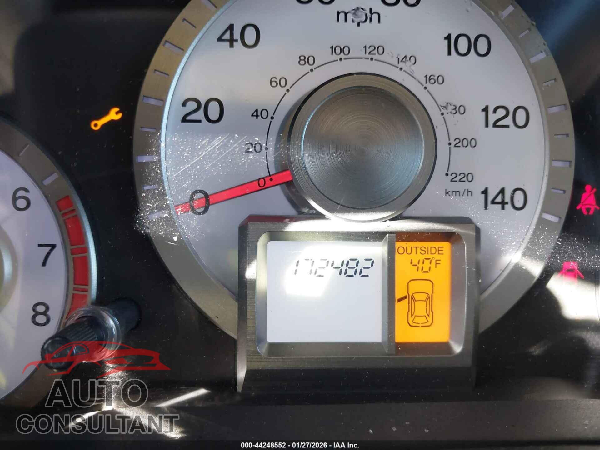 HONDA PILOT 2010 - 5FNYF4H68AB006830