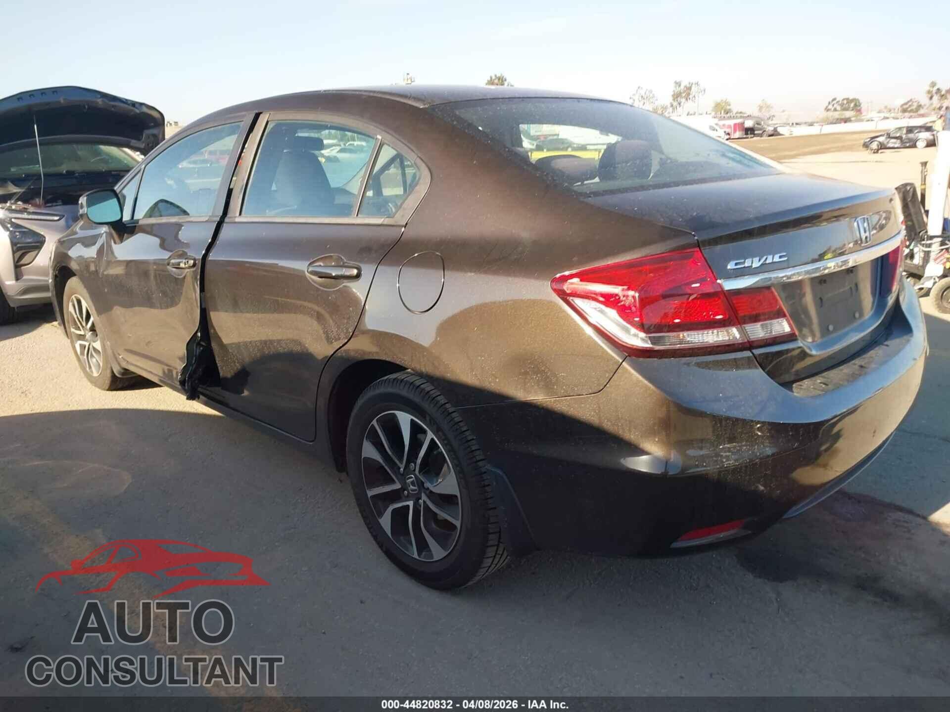 HONDA CIVIC 2013 - 2HGFB2F83DH529202