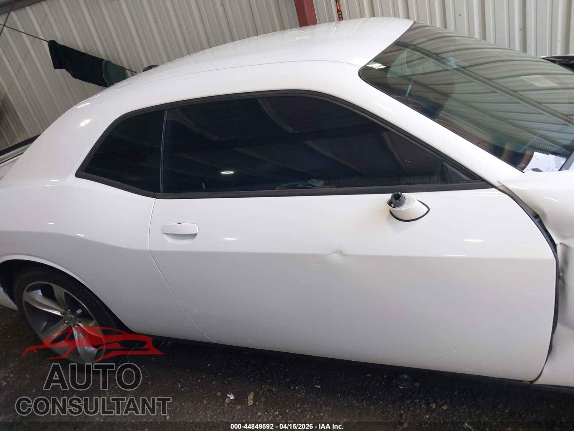 DODGE CHALLENGER 2016 - 2C3CDZAG8GH185233