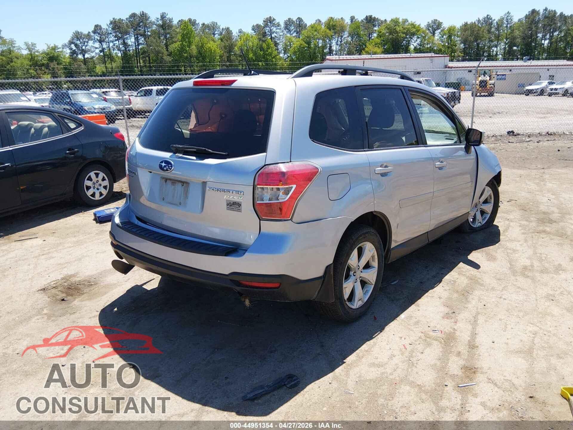SUBARU FORESTER 2014 - JF2SJAEC6EH540204