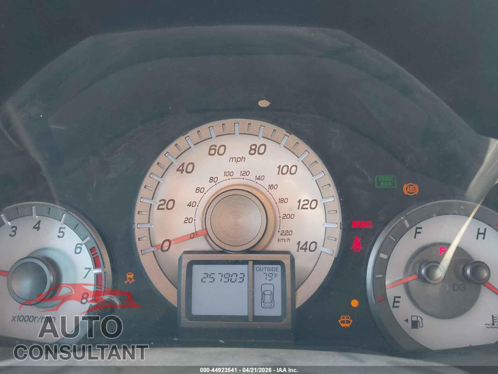 HONDA PILOT 2013 - 5FNYF4H5XDB028517