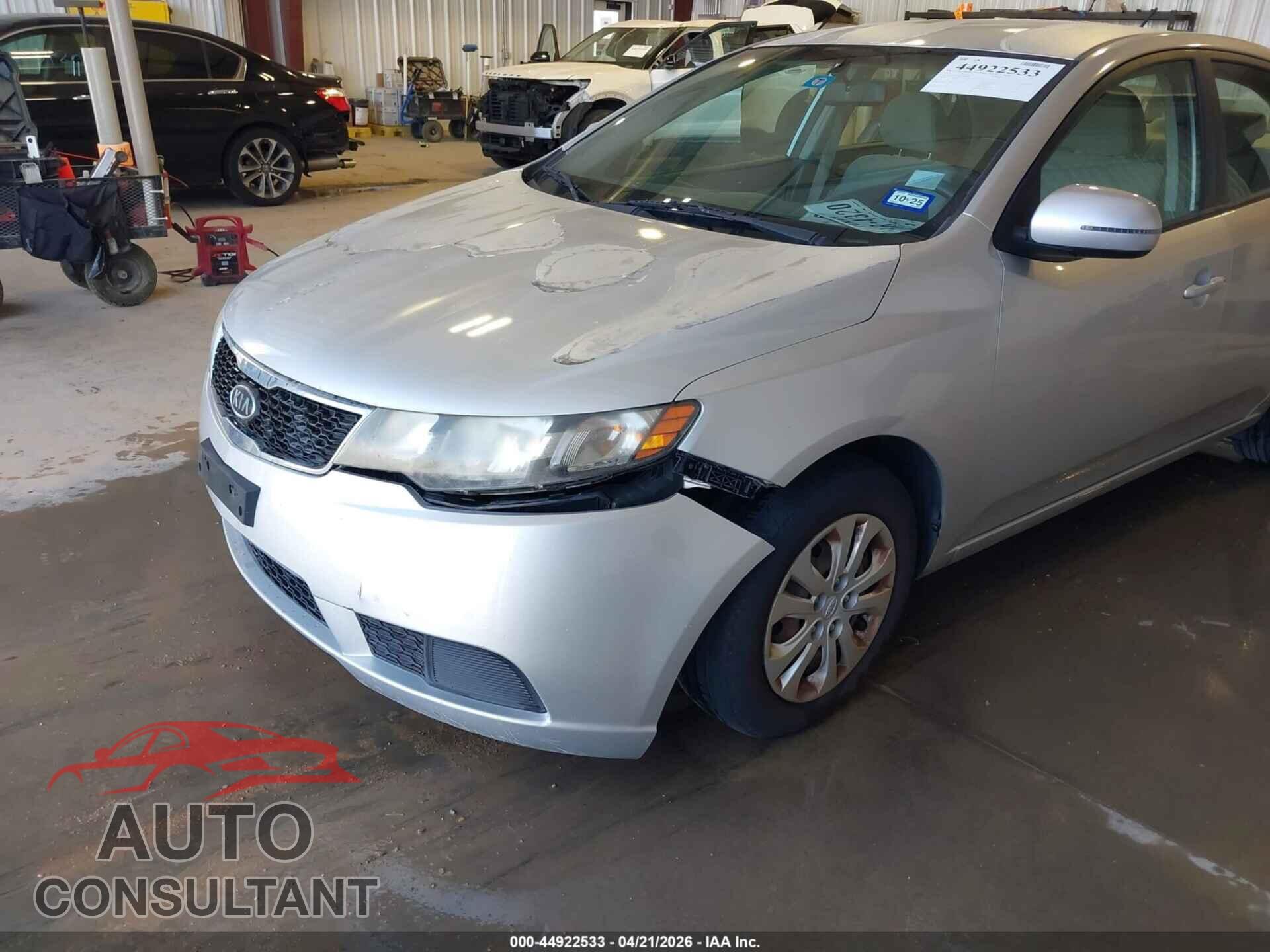 KIA FORTE 2012 - KNAFU4A26C5640840