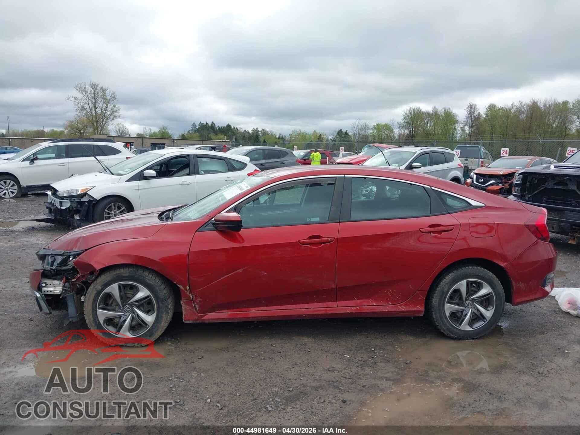 HONDA CIVIC 2020 - 19XFC2F61LE201488