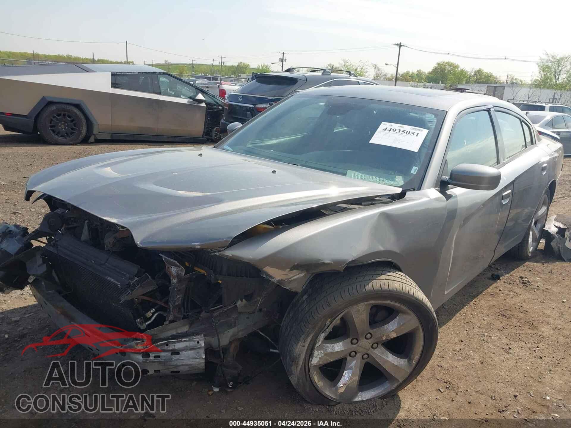 DODGE CHARGER 2012 - 2C3CDXHG3CH213489