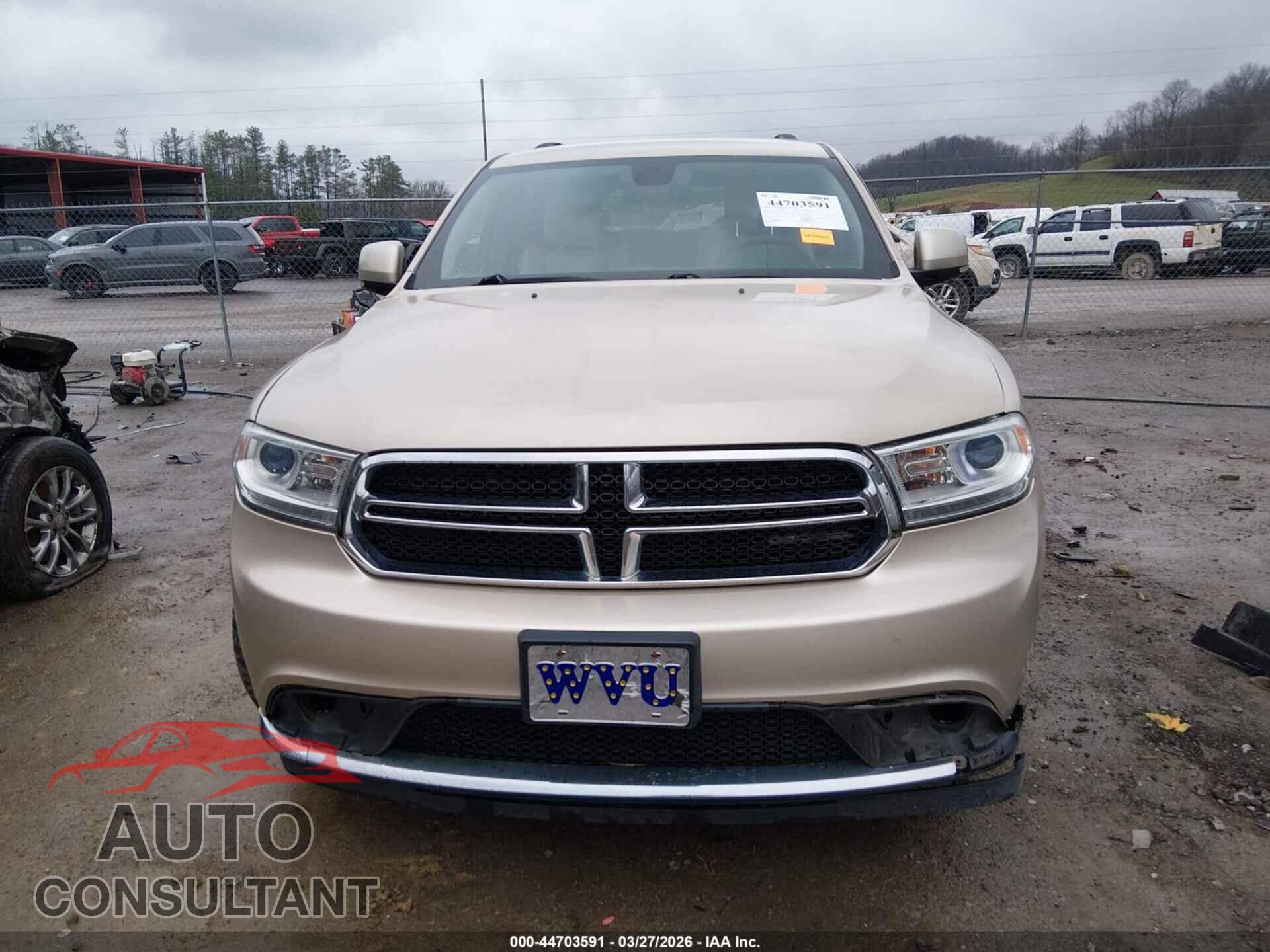 DODGE DURANGO 2014 - 1C4RDJDG8EC475362