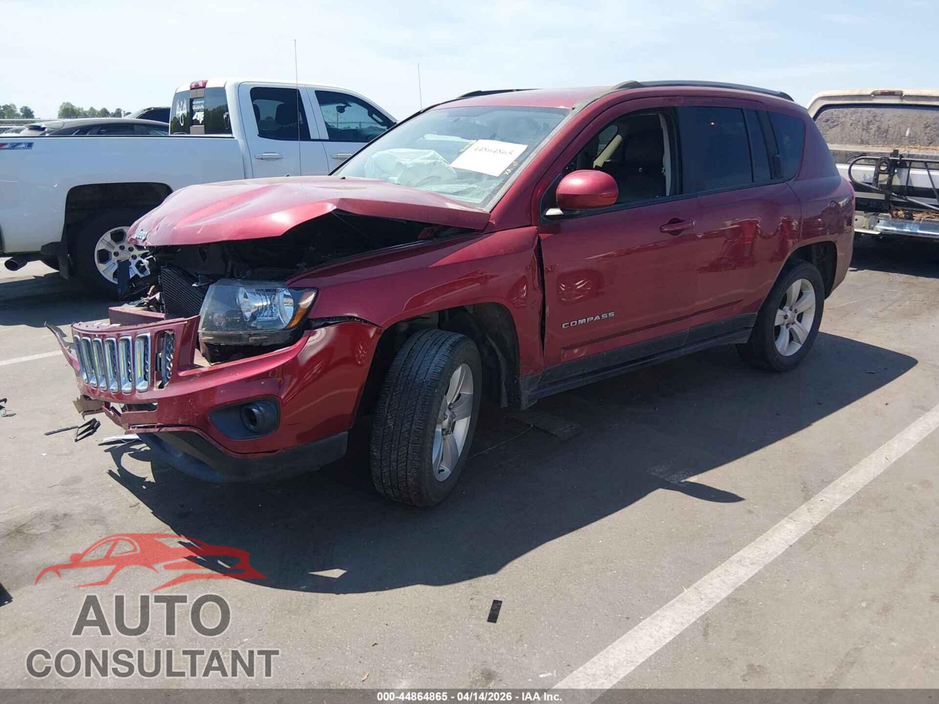 JEEP COMPASS 2016 - 1C4NJDEB3GD781622